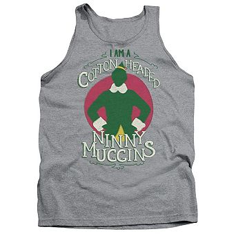 Elf Cotton Headed Adult Tank Top