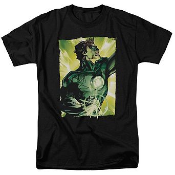 Green Lantern Up Up Short Sleeve Adult T-shirt