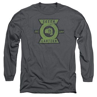 Green Lantern Section Long Sleeve Adult T-shirt