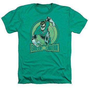 Dc Comics Green Lantern Adult Heather T-shirt