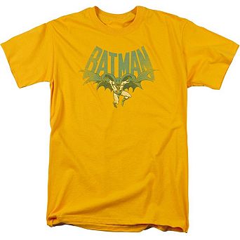 Dc Comics Flying Bat Short Sleeve Adult T-shirt
