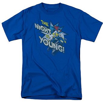 Dc Comics The Night Is Young Short Sleeve Adult T-shirt