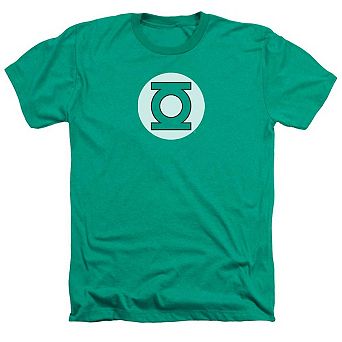 Dc Comics Green Lantern Logo Adult Heather T-shirt