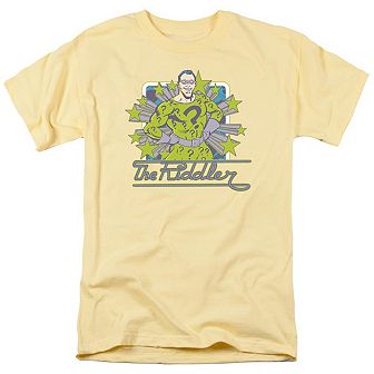 Dc Comics Riddler Stars Short Sleeve Adult T-shirt