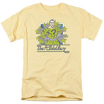 Dc Comics Riddler Stars Short Sleeve Adult T-shirt