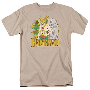 Dc Comics Hawkman Stars Short Sleeve Adult T-shirt