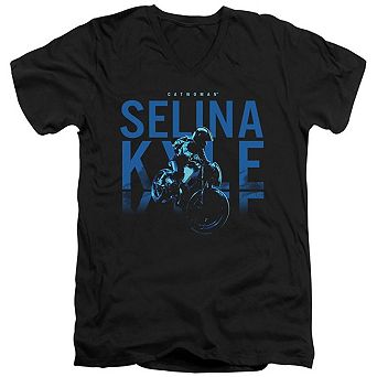 The Batman Selina Kyle Motorcycle Short Sleeve T-shirt