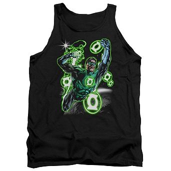 Green Lantern Earth Sector Adult Tank Top