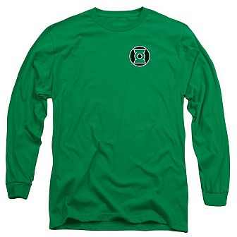 Green Lantern Kyle Rayner Logo Long Sleeve Adult T-shirt