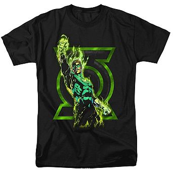 Green Lantern Fully Charged Short Sleeve Adult T-shirt