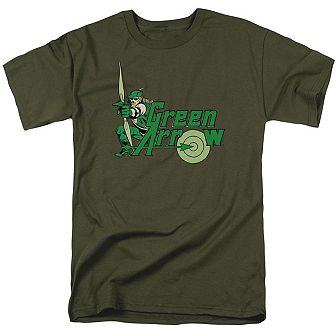 Dc Comics Green Arrow Green Arrow Short Sleeve Adult T-shirt