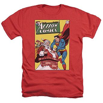 Dc Comics Cover No. 105 Adult Heather T-shirt