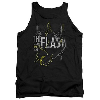 Dc Comics Flash Bold Flash Adult Tank Top