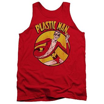 Dc Comics Plastic Man Adult Tank Top