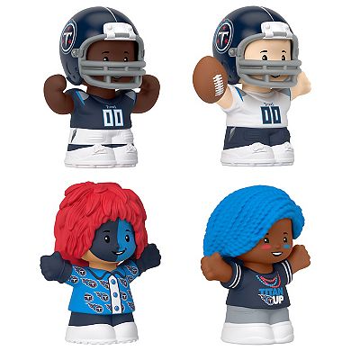 Fisher-Price Little People 4-Pack Tennessee Titans Figures Collector Set