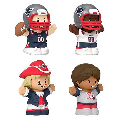 Fisher-Price Little People 4-Pack New England Patriots Figures Collector Set