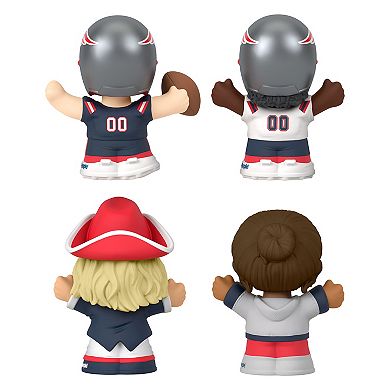 Fisher-Price Little People 4-Pack New England Patriots Figures Collector Set