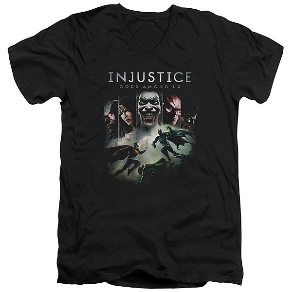 Injustice Gods Among Us Key Art Short Sleeve T-shirt