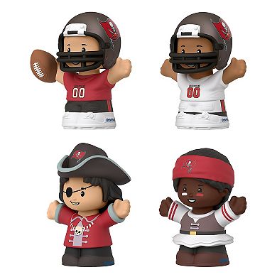 Fisher-Price Little People 4-Pack Tampa Bay Buccaneers Figures Collector Set