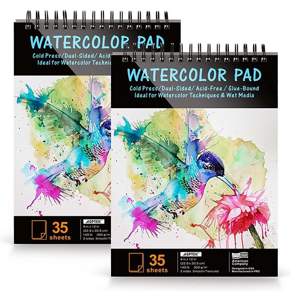Watercolour Pad German Paper Premium A4 180gsm 15 Sheet