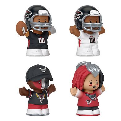 Fisher-Price Little People 4-Pack Atlanta Falcons Figures Collector Set