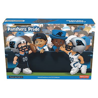Fisher-Price Little People 4-Pack Carolina Panthers Figures Collector Set