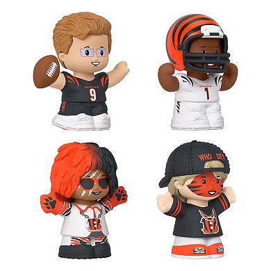 Fisher-Price Little People 4-Pack Cincinnati Bengals Figures Collector Set