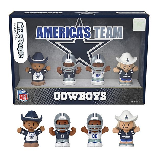 Fisher-Price Little People 4-Pack Dallas Cowboys Figures Collector Set