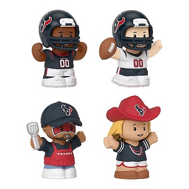 Fisher-Price Little People 4-Pack Houston Texans Figures Collector Set