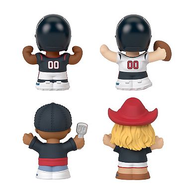 Fisher-Price Little People 4-Pack Houston Texans Figures Collector Set
