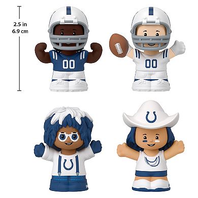 Fisher-Price Little People 4-Pack Indianapolis Colts Figures Collector Set