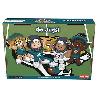Fisher-Price Little People 4-Pack Jacksonville Jaguars Figures Collector Set