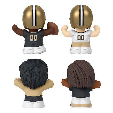 Fisher-Price Little People 4-Pack New Orleans Saints Figures Collector Set