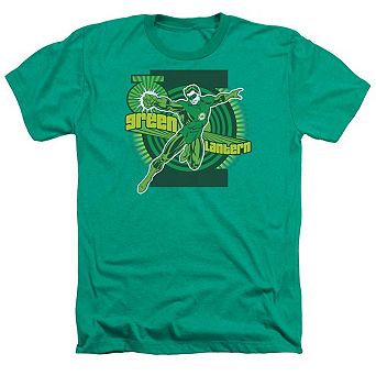 Dc Comics Green Lantern Adult Heather T-shirt