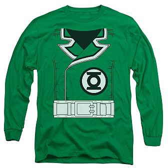 Green Lantern Guy Gardner Long Sleeve Adult T-shirt