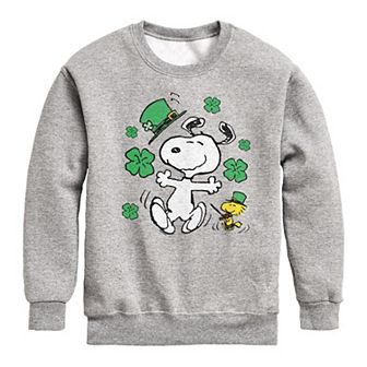 Boys 8-20 Peanuts St. Patty Dance Fleece Sweatshirt