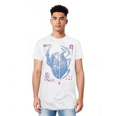 Blue Beetle Split Beetle Short Sleeve Adult T-shirt
