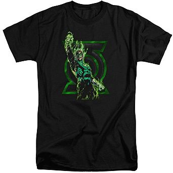 Green Lantern Fully Charged Short Sleeve Adult Tall T-shirt