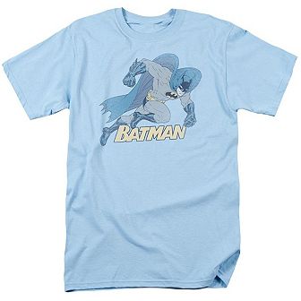Batman Running Retro Short Sleeve Adult T-shirt