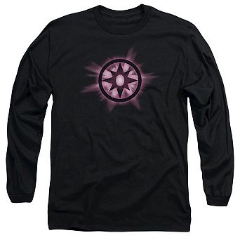 Green Lantern Sapphire Glow Long Sleeve Adult T-shirt