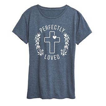 Women's Perfectly Loved Cross Graphic Tee