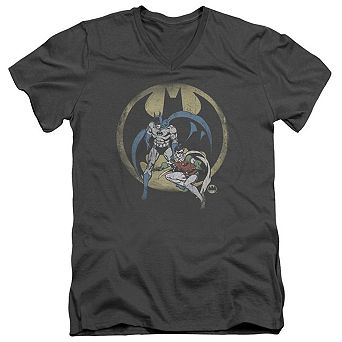 Dc Comics Team Short Sleeve Adult V Neck T-shirt