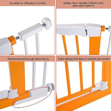 Pet Gate Extra Wide Auto-Close Safety Gate