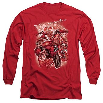 Green Lantern Red Lanterns 1 Long Sleeve Adult T-shirt