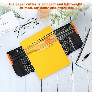 A4 Paper Trimmer 12" Scrap-booking Tool with Automatic Security Safeguard Paper Cutter