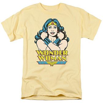 Dc Comics Wonder Woman Wonder At Large Short Sleeve Adult T-shirt
