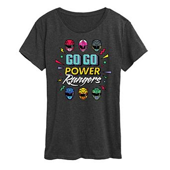 Women's Power Rangers Go Go Graphic Tee
