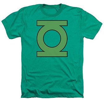 Dc Comics Gl Emblem Adult Heather T-shirt