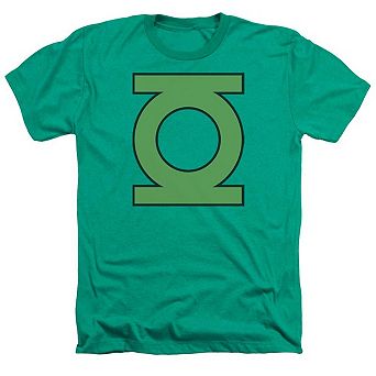 Dc Comics Gl Emblem Adult Heather T-shirt