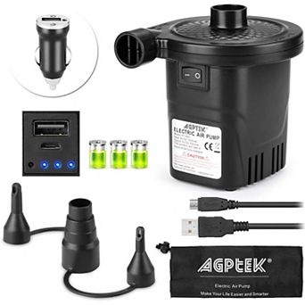 Electric Air Pump for Camping Inflatable